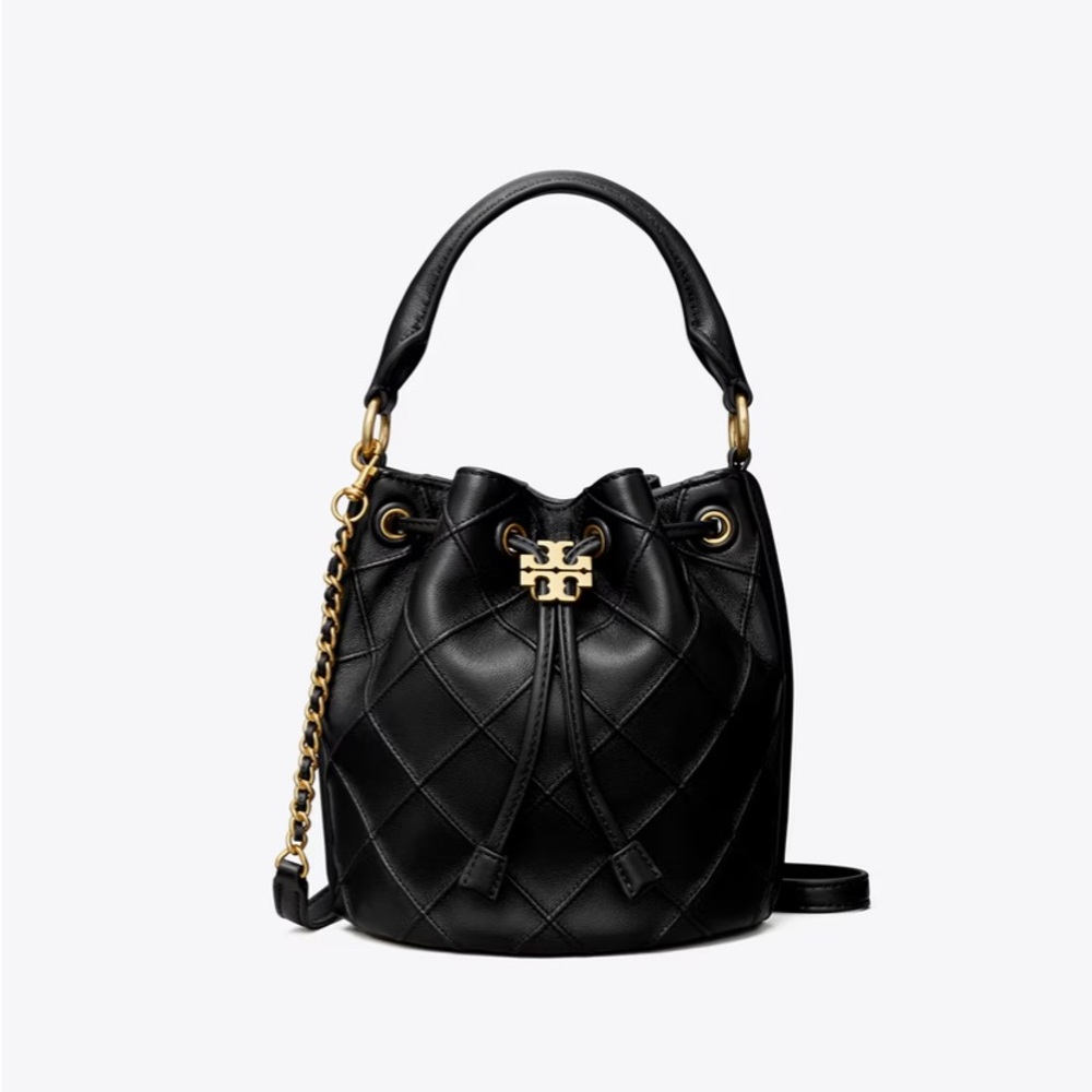 TORY BURCH SMALL FLEMING SOFT BUCKET BAG